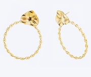 Sphere&Style Glory Love Hoops Earrings