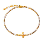 Sphere&Style Cross Bracelet