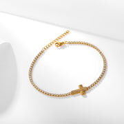 Sphere&Style Cross Bracelet