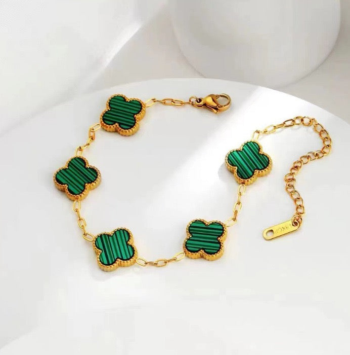 Elegant Lucky Clover Bracelet for Women