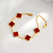 Elegant Lucky Clover Bracelet for Women