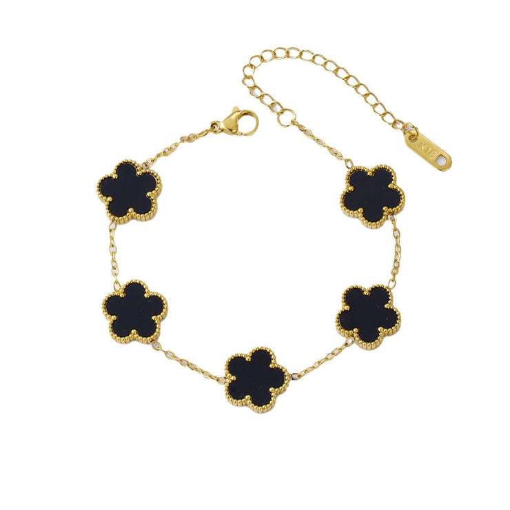 Elegant Lucky Clover Bracelet for Women