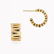 Sphere&Style Maze Half Hoops