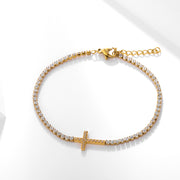 Sphere&Style Cross Bracelet