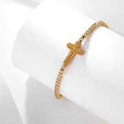 Sphere&Style Cross Bracelet