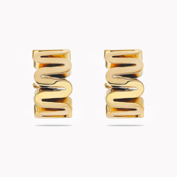 Sphere&Style Maze Half Hoops