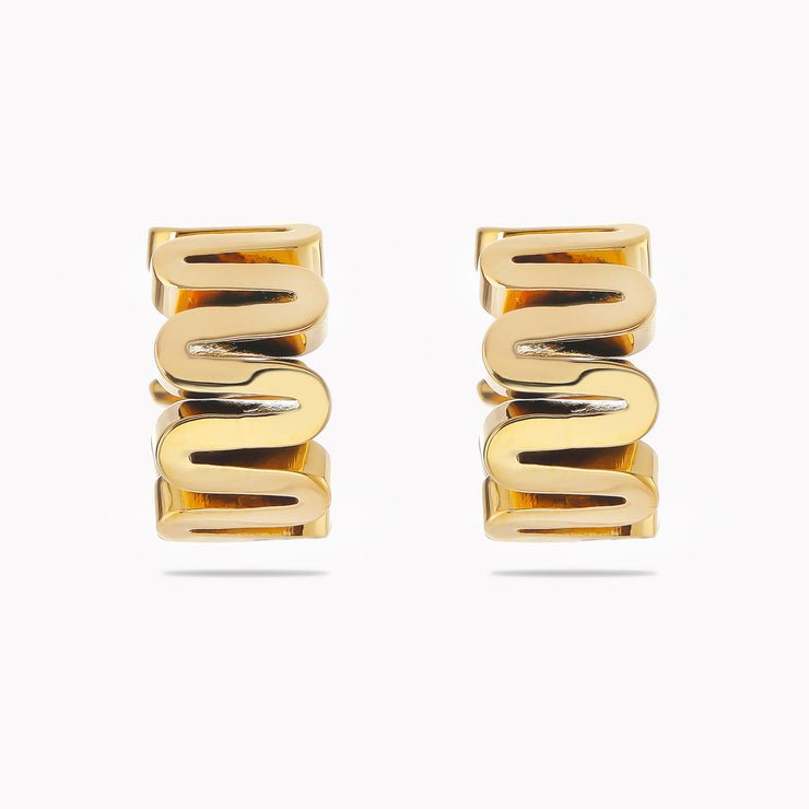 Sphere&Style Maze Half Hoops