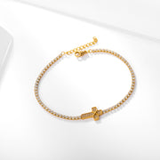 Sphere&Style Cross Bracelet