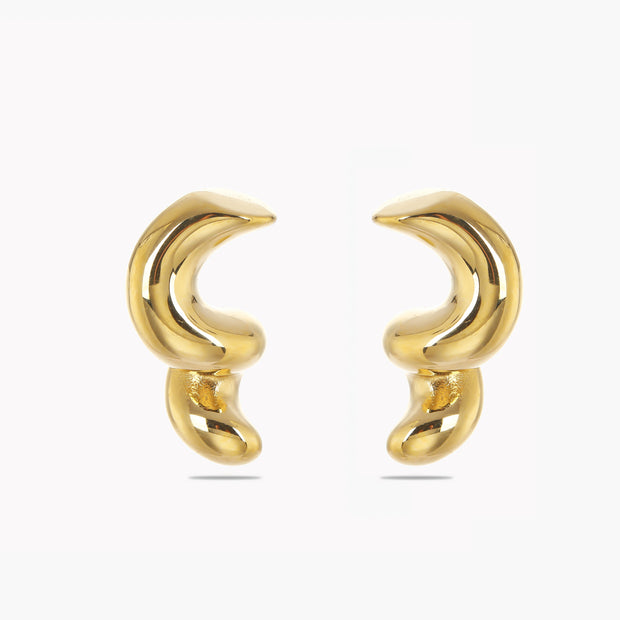 Sphere&Style Twirly Earrings