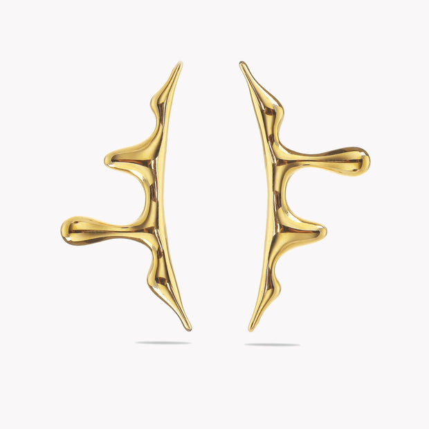 Sphere&Style Liquid Drop Earrings