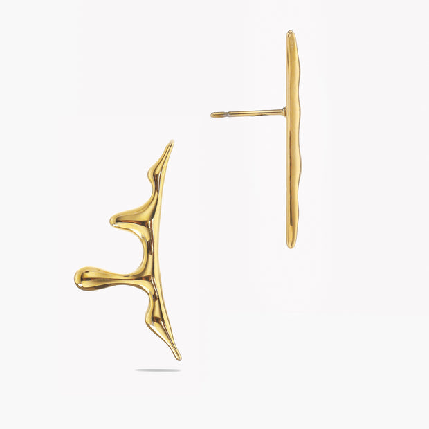 Sphere&Style Liquid Drop Earrings
