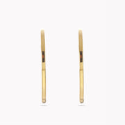 Sphere&Style Minimalist Oval Hoops Earrings