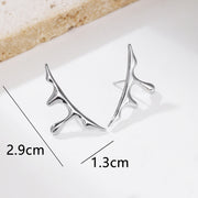 Sphere&Style Liquid Drop Earrings