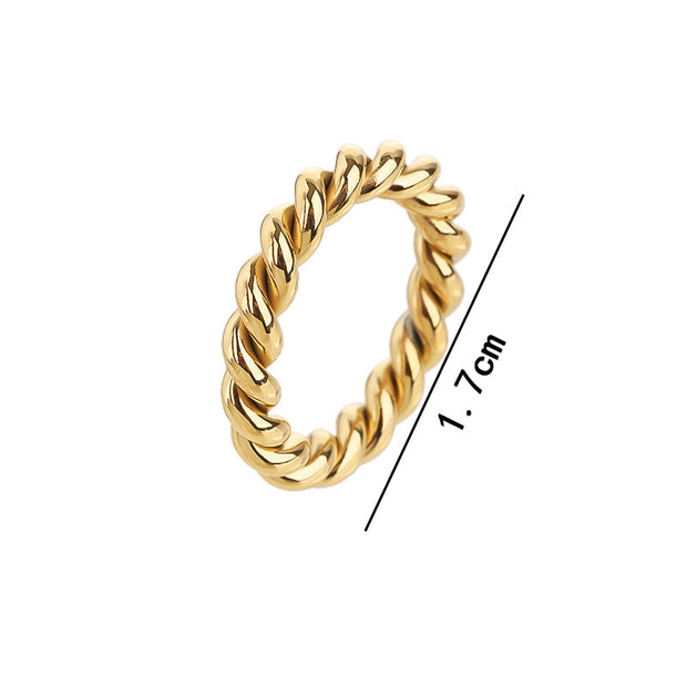 Stainless Steel Rings for Women Set Gold/Silver Knuckle Rings Stackable Simple Carve Heart Wedding Bands Engagement Promise Eternity Bands Thumb Rings for Women