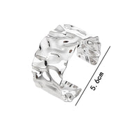 Silver Chunky Bangle Bracelets for Women Simple Twisted Textured Cuff Bangle Wide Square Bangle Bracelet Minimalist Bracelet