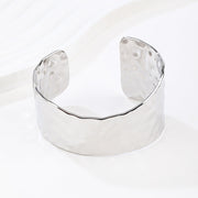 Silver Bangle Bracelets for Women Thick Arm Cuff Bangle Bracelet Wrist Wrap Bracelet Jewelry