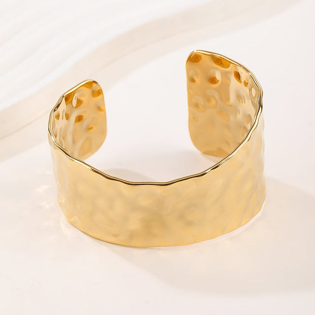 Gold Cuff 18K Gold Plated Bracelet for Women