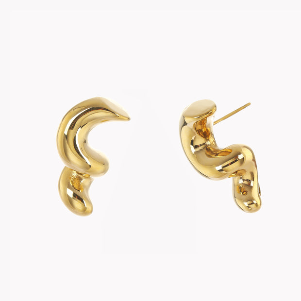Sphere&Style Twirly Earrings