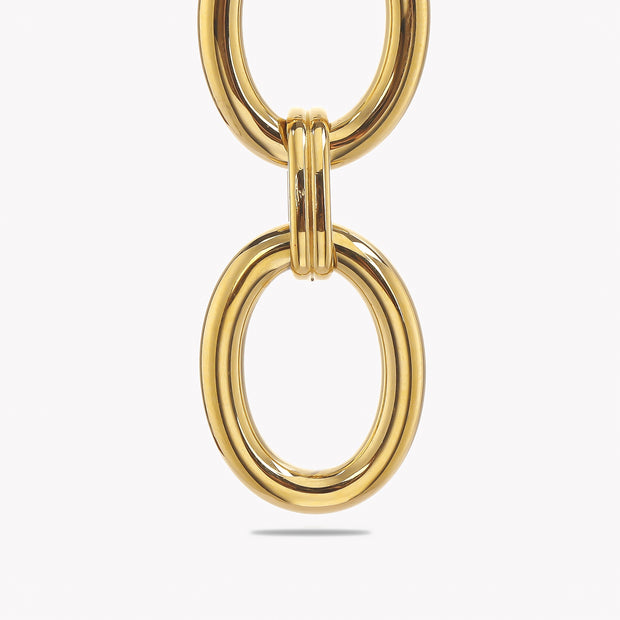 Sphere&Style Double Hoop Dangle Earrings