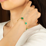 Elegant Lucky Clover Bracelet for Women